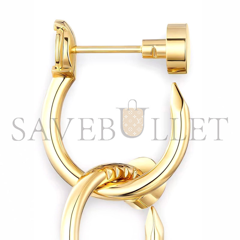 Ca*t1er juste un clou earrings double b8301528